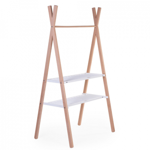 Patut si suport haine Tipi Childhome 105.5x54x182.5 cm [3]