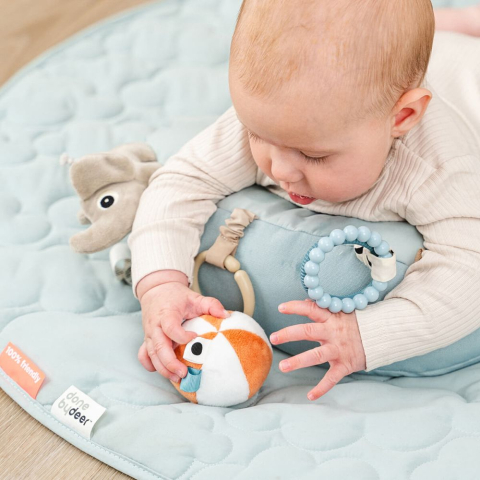 Perna cu activitati Tummy Time Done by Deer Playground Blue [3]
