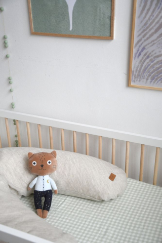 Perna gravida Beaba Big Flopsy 170 cm Natural [2]