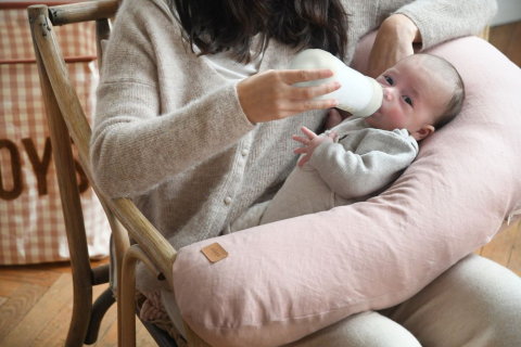 Perna gravida Beaba Big Flopsy 170 cm Old Pink [1]