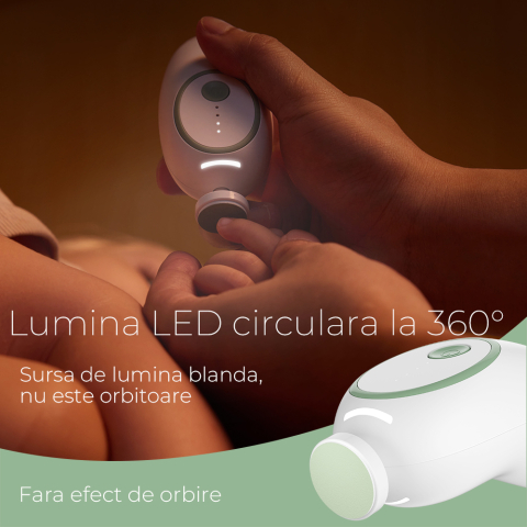 Pila de unghii electrica Momcozy silentioasa [7]