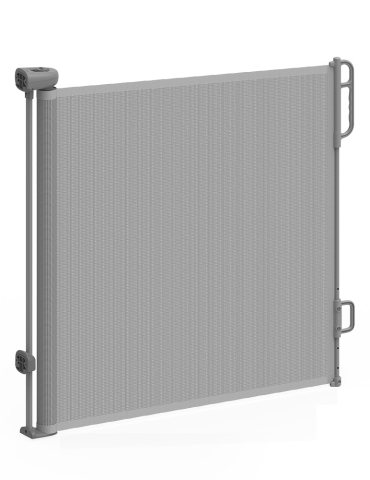 Momcozy - Poarta retractabila bebelusi Momcozy 140 cm Grey
