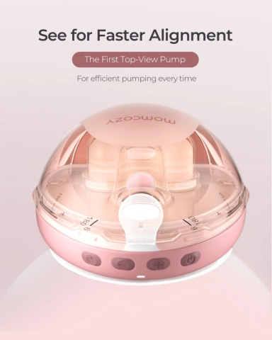Pompa de san Momcozy Hands-free dubla Air 1 Ultra-Slim [5]