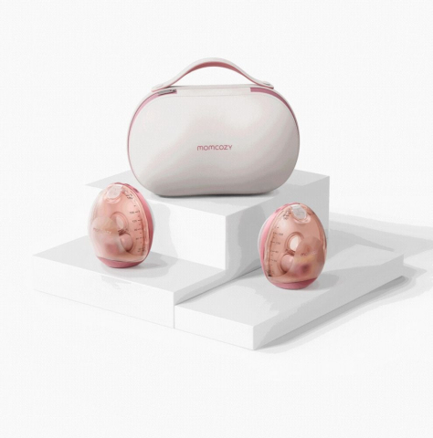 Momcozy - Pompa de san Momcozy Hands-free dubla Air 1 Ultra-Slim