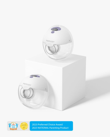 Momcozy - Pompa de san Momcozy Hands-free dubla M5 Purple