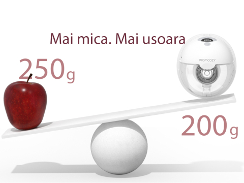 Pompa de san Momcozy Hands-free dubla M5 Purple [8]