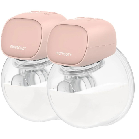 Momcozy - Pompa de san Momcozy Hands-free dubla S9 Pro Pink