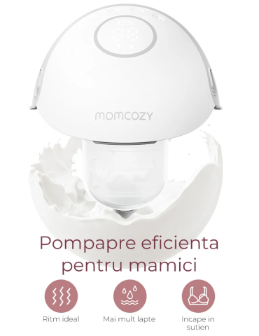 Pompa de san Momcozy Hands-free M6 Red [3]
