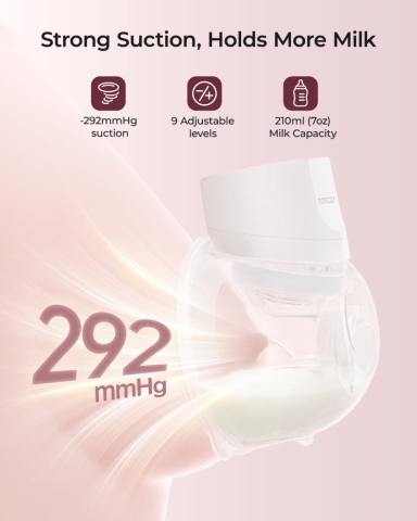 Pompa de san Momcozy Hands-free S12 Pro Quick White [2]