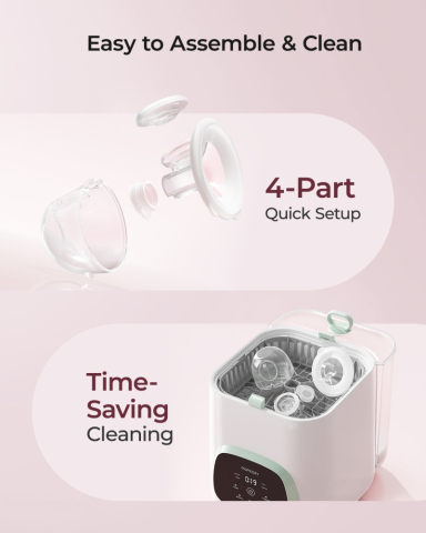 Pompa de san Momcozy Hands-free S12 Pro Quick White [3]