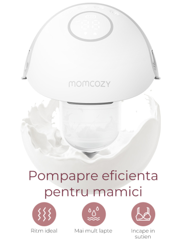 Pompa san Momcozy Hands-free dubla M6 Rosie [2]