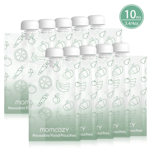 Pungi alimentare reutilizabile Momcozy 100 ml set 10 buc [1]