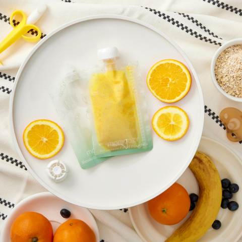 Pungi alimentare reutilizabile Momcozy 100 ml set 10 buc [8]