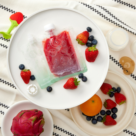 Pungi alimentare reutilizabile Momcozy 150 ml set 10 buc [3]