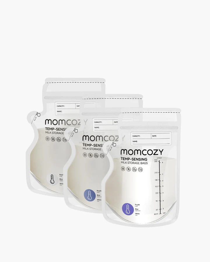 Momcozy - Pungi depozitare Momcozy pentru lapte matern cu turnare usoara 120 buc