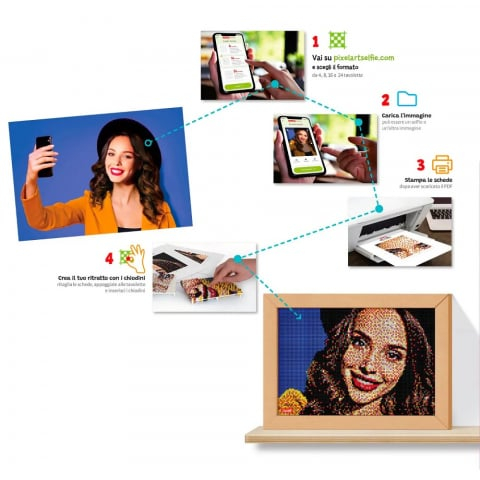 Quercetti Pixel Art 4 Take A Selfie [2]