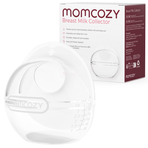 Recipient colector lapte reutilizabil Momcozy 90 ml set 2 buc [1]