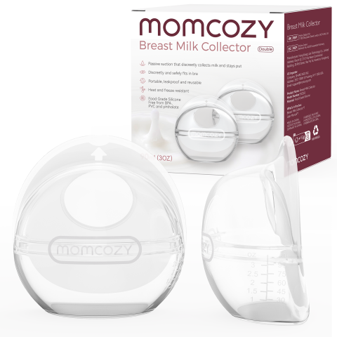 Recipient colector lapte reutilizabil Momcozy 90 ml set 2 buc [2]