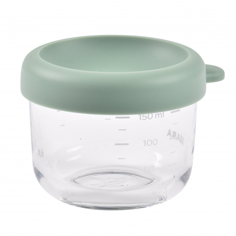Recipient ermetic sticla Beaba 150 ml Sage Green [4]