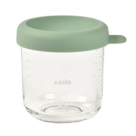 Beaba - Recipient ermetic sticla Beaba 250 ml Sage Green