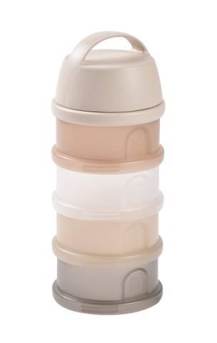 Recipient lapte praf 4 compartimente Beaba transparente Clay [2]