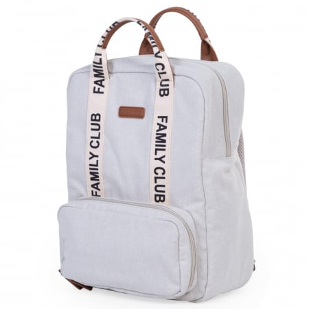 Rucsac de infasat Childhome Family Club Signature Alb [5]