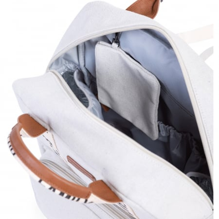 Rucsac de infasat Childhome Family Club Signature Alb [4]