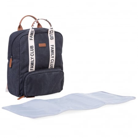 Rucsac de infasat Childhome Family Club Signature Negru [1]
