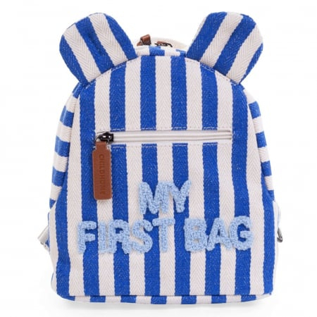 Rucsaci copii - Rucsac pentru copii Childhome My First Bag Albastru Alb