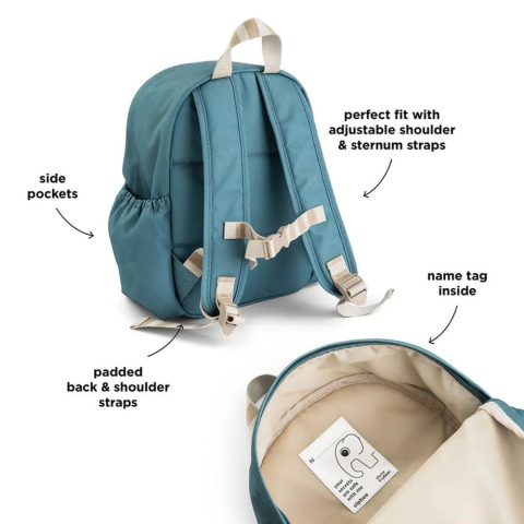 Rucsac pentru copii Done by Deer Tiny Farm Blue 7,5L [2]