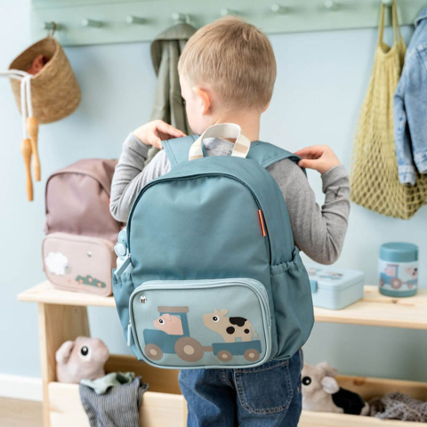 Rucsac pentru copii Done by Deer Tiny Farm Blue 7,5L [3]