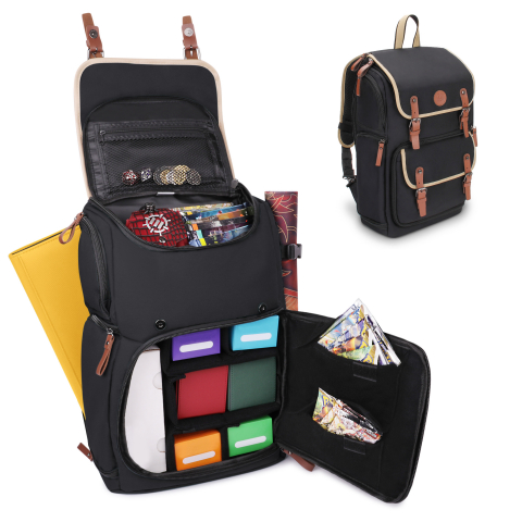 Enhance Gaming - Rucsac TCG ENHANCE Gaming Canvas Black 38cm