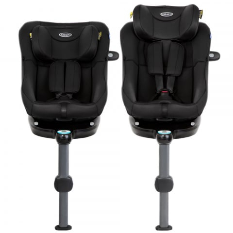 Scaun auto Graco rotativ 360 Turn2Me DLX i-Size Midnight [4]