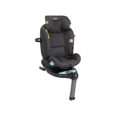 Scaun auto Graco rotativ 360 Turn2Me Grow 0-7 ani I-Size Iron [5]