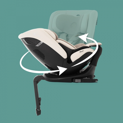 Scaun auto rotativ 360 Silver Cross Motion 2 All Size Almond [2]