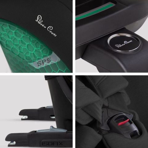 Scaun auto rotativ 360 Silver Cross Motion 3 All-Size Iconic Black [5]