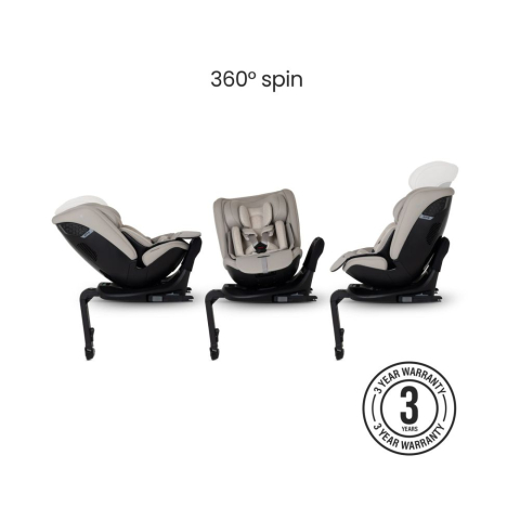 Scaun auto rotativ 360 Silver Cross Motion 3 All-Size Natural Taupe [2]