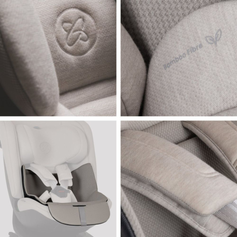Scaun auto rotativ 360 Silver Cross Motion 3 All-Size Natural Taupe [6]