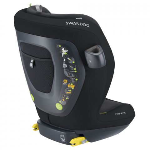 Scaun auto Swandoo Charlie i-Size Chia Black [4]
