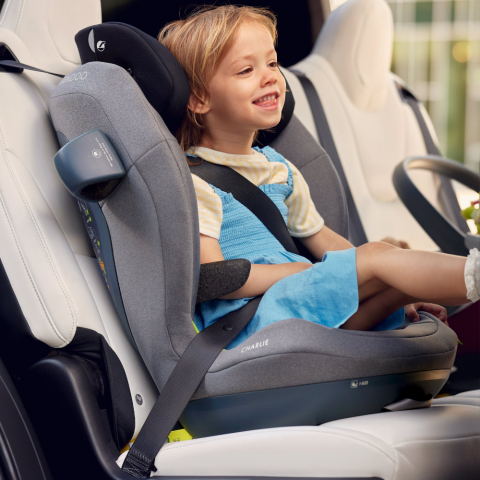 Scaun auto Swandoo Charlie i-Size Sesame Grey [5]