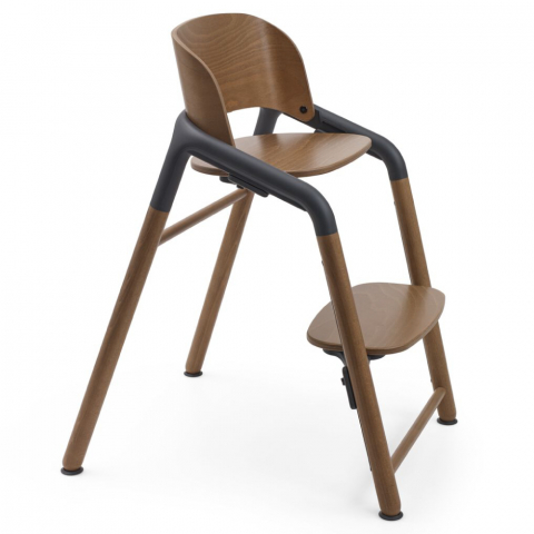 Scaune de masa si accesorii - Scaun Bugaboo Giraffe Warm Wood/Grey