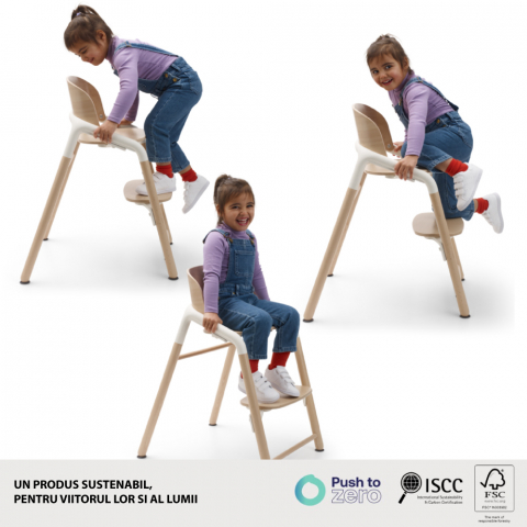 Scaun Bugaboo Giraffe White [5]