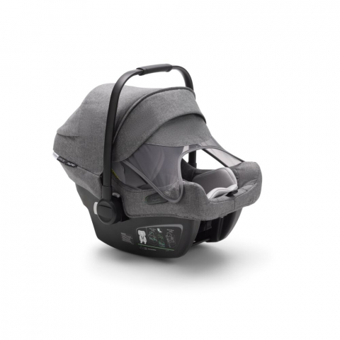 Scoica auto Bugaboo Turtle Air Grey Melange [3]