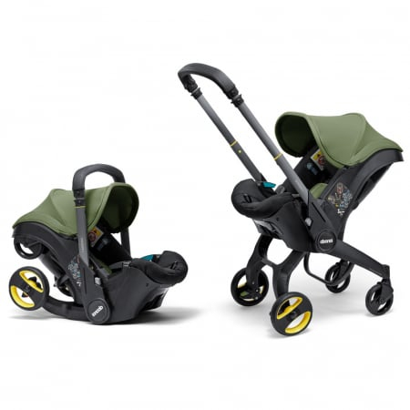 Doona - Scoica auto Doona i i-Size Desert Green 2 in 1