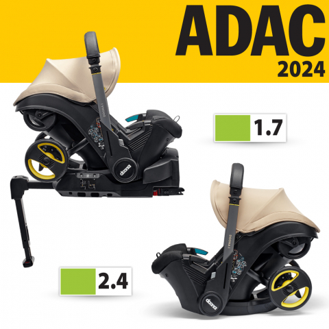 Scoica auto Doona i i-Size Nitro Black 2 in 1 [7]