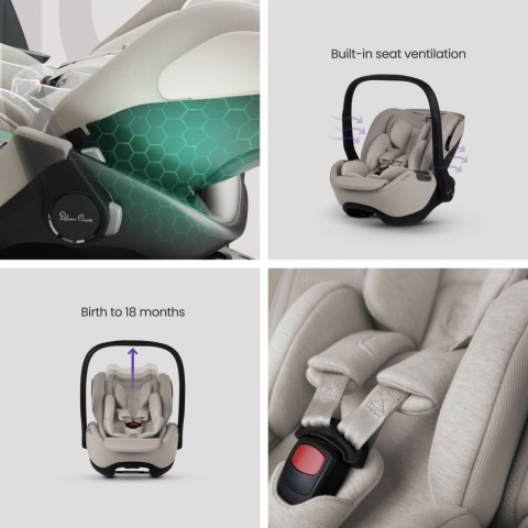 Scoica auto Silver Cross Glide Plus 360 Natural Taupe [5]