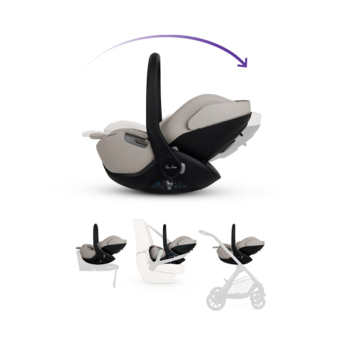 Scoica auto Silver Cross Glide Plus 360 Natural Taupe [7]