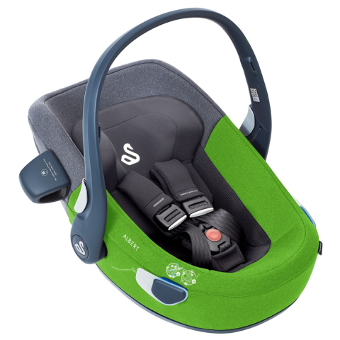 Swandoo - Scoica auto Swandoo Albert i-Size 1.2 Lime/Sesame Grey