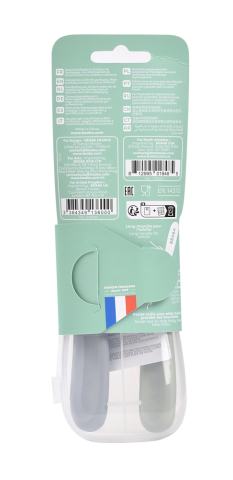 Set 2 lingurite silicon +4 luni Beaba Nature [1]