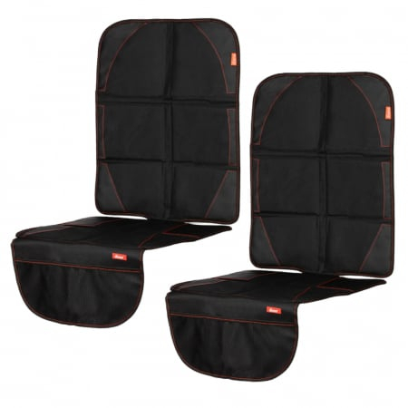Diono - Set 2 protectii bancheta Diono Ultra Mat Black